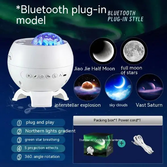 Northern Lights Starry Sky Projector