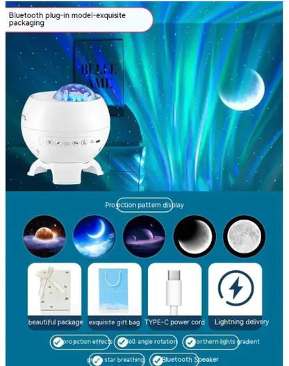 Northern Lights Starry Sky Projector