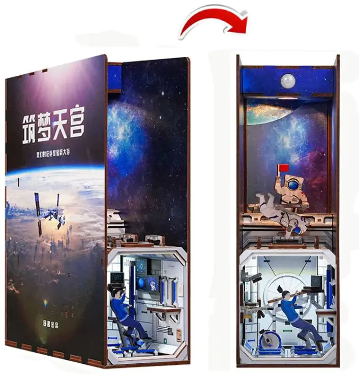 3D Model Bookcase Creative Gift