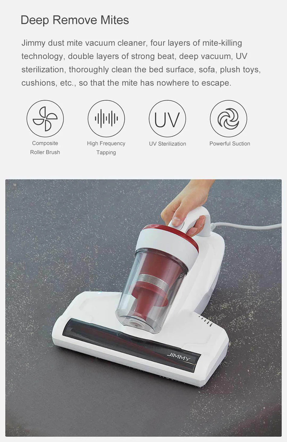 Household Anti-Mite Vacuum Cleaner